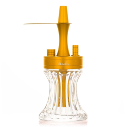 Ναργιλές Aladin 2GO With Bag Gold 23cm